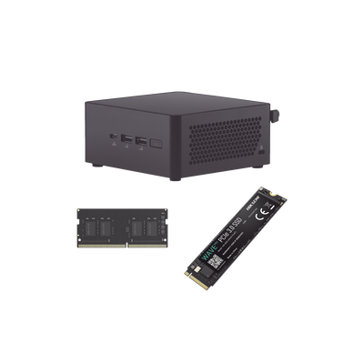 ASUS NUC KIT / ESTACION DE TRABAJO / CORE 3- 100U / RAM 16GB / SSD 256 GB