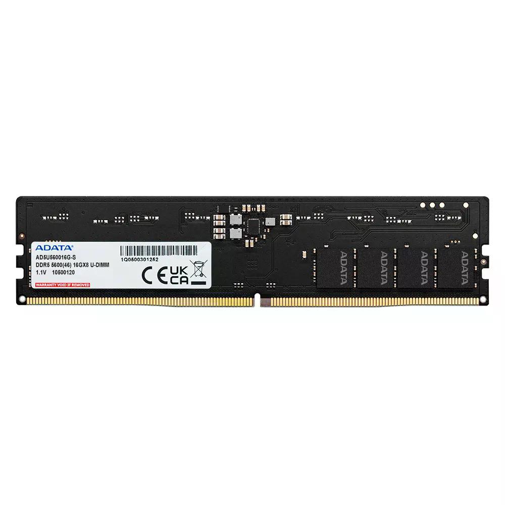 MEMORIA DDR5 ADATA 16GB 5600MHZ UDIMM (AD5U560016G-S)