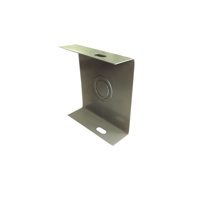 Placa cierre 65 x 65 mm, fabricado en lámina de acero al carbón 