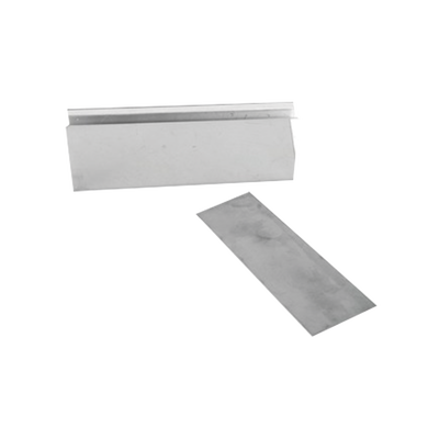 Montaje en "U" para Puertas de Vidrio /1/2" de Grosor/  Uso con chapas de 600 y 750 lbs / Ajuste por Opresores