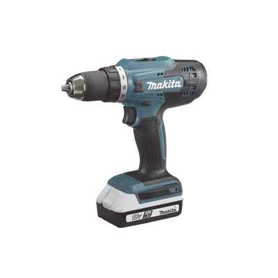 Taladro Inalámbrico SIN CARBONES, Broquero de 1/2", 1,700 RPM, 18VâŽ“, Torque: 40 N.m C/2 Bat. (1.5Ah) y Cargador.