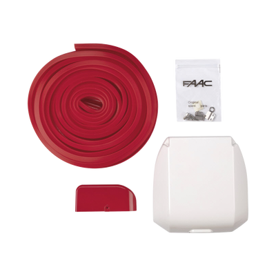 Adaptador de Iluminación en brazo Rectangular para Barreras FAAC 