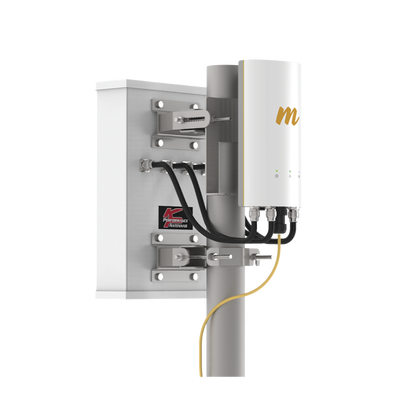 Punto de Acceso de 1.5 Gbps / MU-MIMO 4x4 / 4.9-6.4 GHz / 4 Conectores N-hembra / Hasta 100 clientes concurrentes / Incluye POE y cable de alimentación / Soporta monitoreo en la nube - Imagen 3