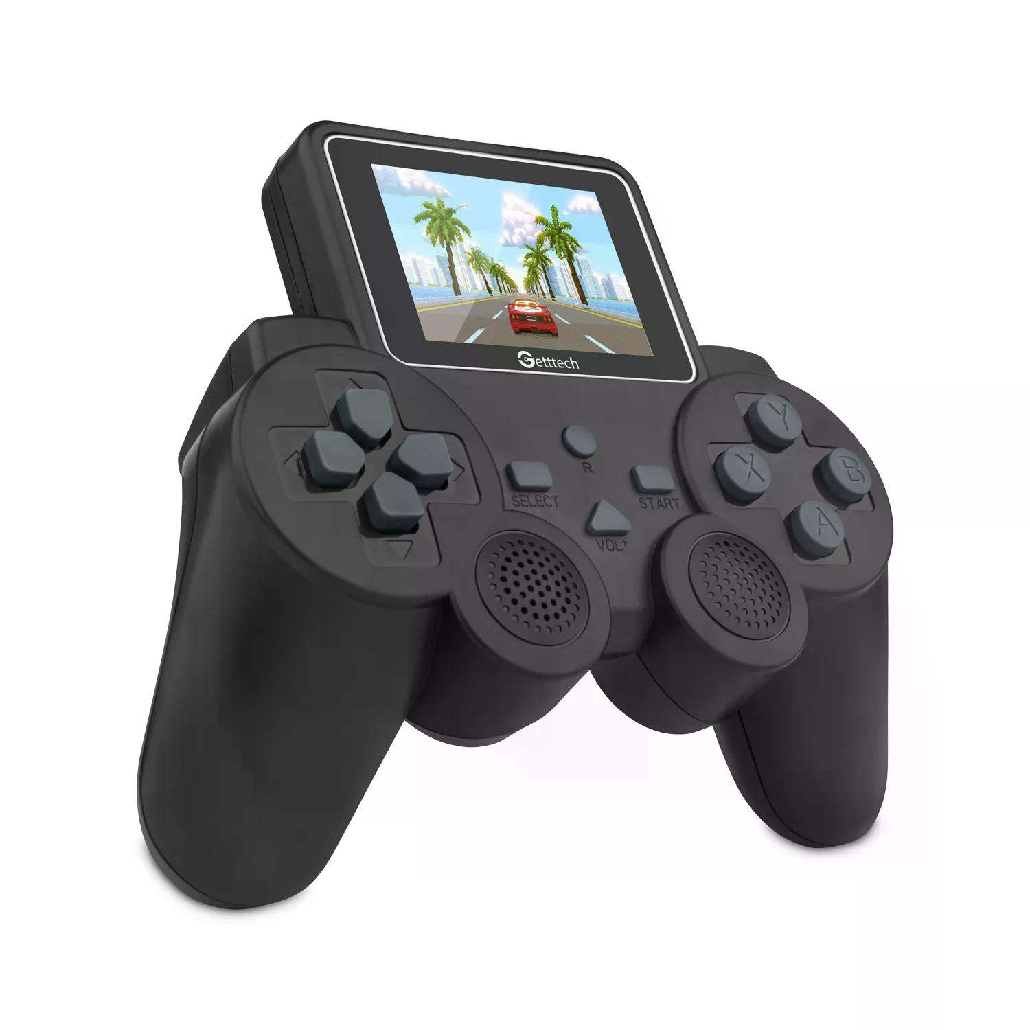 CONSOLA GETTTECH PORTATIL LCD 24." 520 JUEGOS INSTALADOS BOCINA INTEGRADA NEGRO GGH-CH24G-01