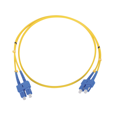 Jumper de Fibra Óptica Monomodo SC/SC Duplex de 1 Metro (3.28 Pies)