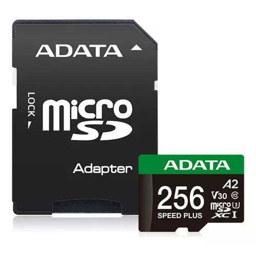 MEMORIA MICROSDXC ADATA 256GB U3 V30S SPEED PLUS (UD256GUI3V30A2SP-RA1)