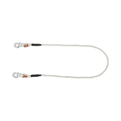 Cables de Protección con Cuerda de Polipropileno de 9/16'' Seguro Doble.