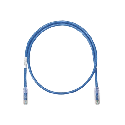 Cable de Parcheo UTP Categoría 6, con Plug Modular en Cada Extremo - 10.67 Metros (35 Pies) - Azul