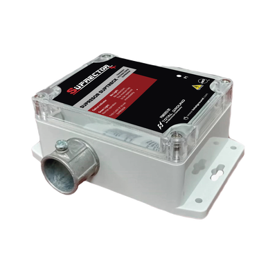 Supresor de Trasientes  Clase B con voltaje de operación 480 Vca, 2 fases, 50 KA