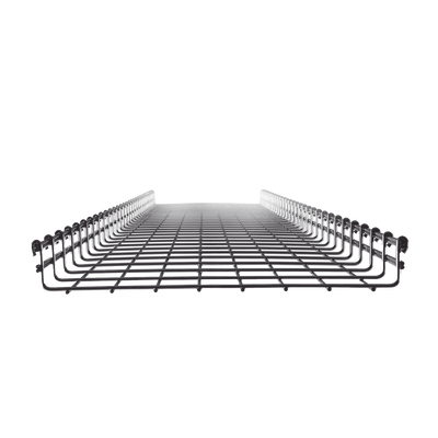 Charola Tipo Malla 54/400 mm, Acabado Electro Zinc, Hasta 344 Cables Cat6, Tramo de 3 Metros