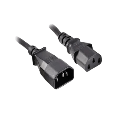 Cable de Alimentación / Enchufe C14/US / 60 cm (23.6 in) / Negro / Compatible NEO