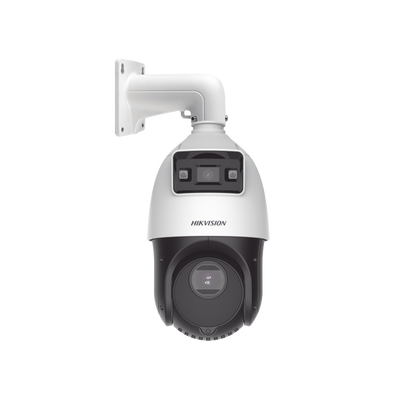 [TandemVu] PTZ IP 4 Megapixel con Cámara Fija 4 Megapixel / 25X Zoom / 100 mts IR / IP66  / ACUSENSE / PoE+ / Entrada-Salida de Audio y Alarma / Ultra Baja Iluminación / Micro SD