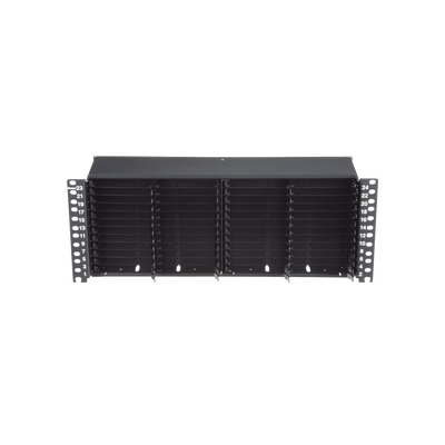 Panel de Distribución de Fibra Óptica, Acepta 12 Cassettes HD Flex y 144 Fibras por UR, 4 UR