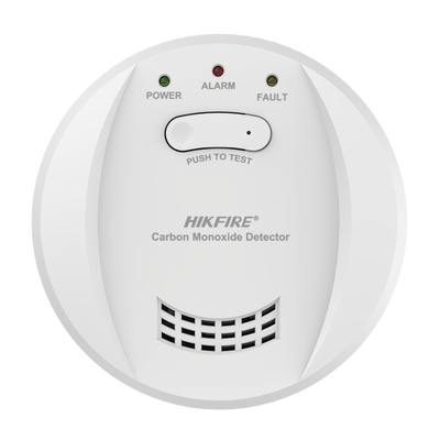 (HikFire) Detector de Monóxido de Carbono / Sensor Electroquímico Avanzado / Alarma Visual y Audible