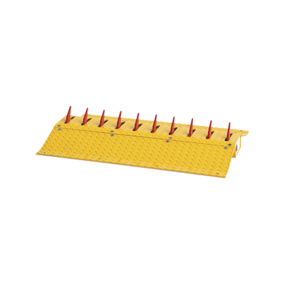 Picos poncha llantas autónomo / No requiere barrera vehicular / Para delimintar dirección de tráfico vehicular / Compatible con 1601-088 / Mide 90cm (3ft) / Fácil instalación de sobreponer