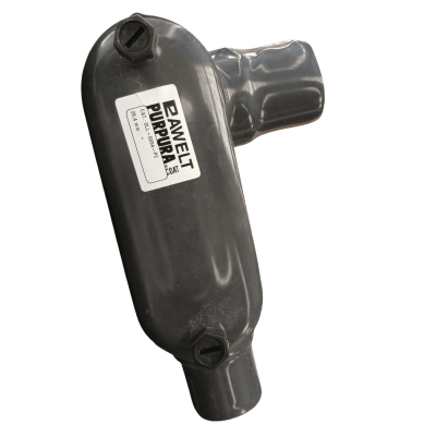Caja Oval tipo LL con Recubrimiento Exterior de PVC de 3/4" (19 mm).