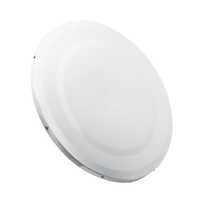 Antena Direccional de Alto Rendimiento / 32 dBi / 3 ft / 5.9-6.6 GHz / Conectores SMA Hembra Inverso / Alto Aislamiento al Ruido / Fácil Montaje con Radomo Incluido