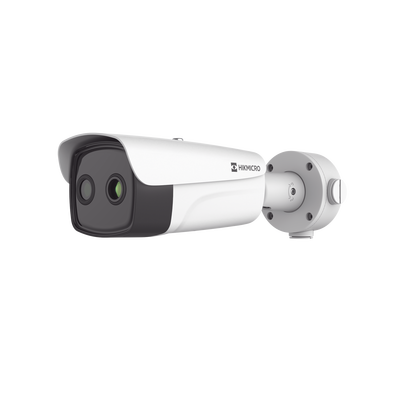 Bala IP Térmica 640 × 512 / Lente 35 mm / Termométrica / Detección de Temperatura / PoE+ / Exterior IP67 / Recubrimiento Anticorrosivo / MicroSD