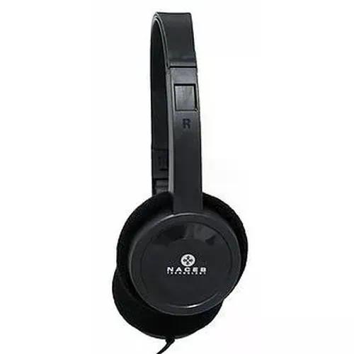 DIADEMA GAMER NACEB AUDIFONOS GAMER NA 0316 ALAMBRICO 1.5 METROS 3.5MM NEGRO