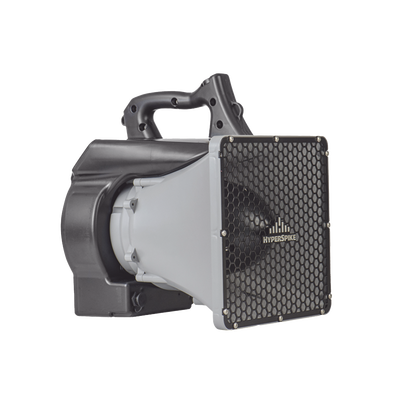 Altavoz Portátil De Alta Fidelidad HyperSpike® Serie HS-10, Con Aislante De Ruido, Color Gris Con Negro 