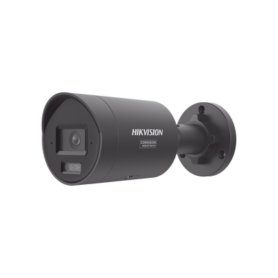 [Dual Light + ColorVu 3.0 + HikAI] Bala IP 4 Megapixel / Lente 2.8 mm / 40 mts IR + Luz Blanca / 2 Microfonos Integrados / Exterior IP67 /  WDR 130 dB / ACUSENSE 3.0 / Metal / NEMA 4X / ACUSEARCH