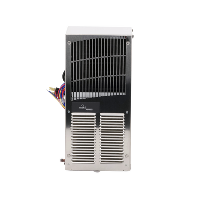 Aire Acondicionado Compacto Para Exterior, Uso en Gabinetes de Telecomunicaciones de Grado Industrial, Frío T15, 800 BTU, 115 Vca, de Acero Inoxidable 304, Color Gris