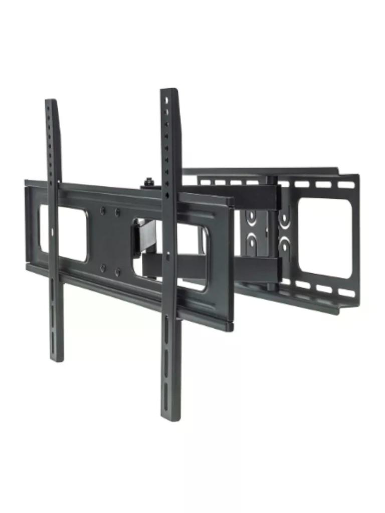 MANHATTAN - 461283 - Soporte de pared universal para TV de pantalla plana de movimiento completo / Un solo brazo soporta un televisor de 37" a 70" de hasta 50 kg (110 libras)
