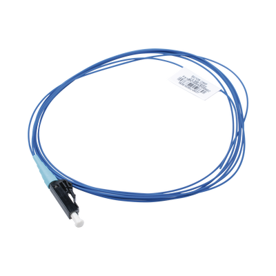 Pigtail de Fibra Óptica LC Simplex, Multimodo OM4 50/125, 900um, Color Aqua, 3 Metros (9.84 Pies)