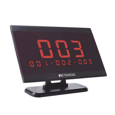 Pantalla receptora inalambrica para sistema de llamada de asistencia