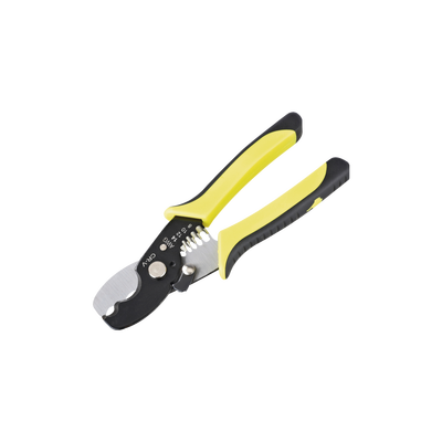 Pinza Pelacables (8-14 AWG) y Cortacables (2/0 AWG Max.) Diseño de Alta Precisión. Mango Ergonómico. 