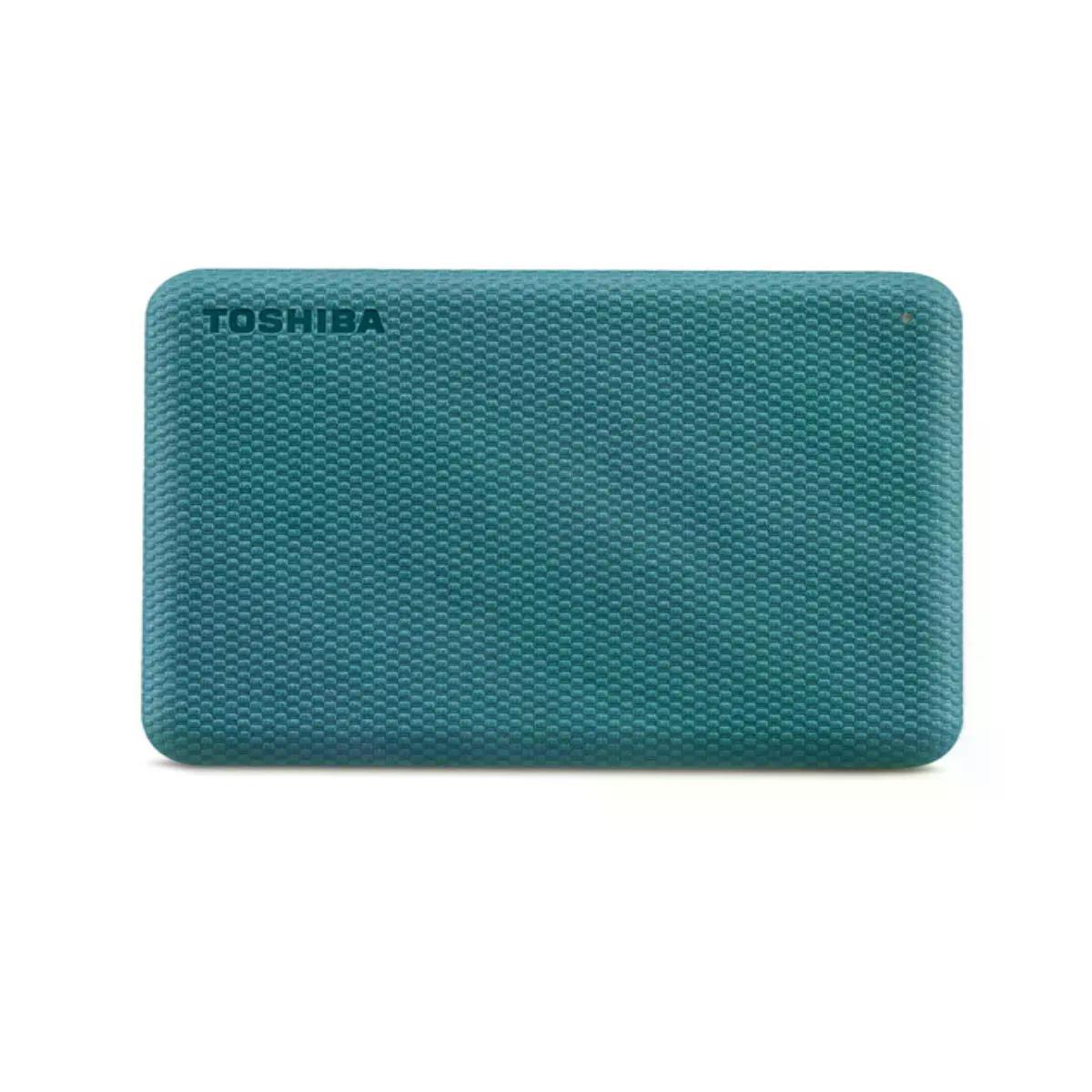DISCO DURO EXTERNO TOSHIBA CANVIO ADVANCEPLUS 4TB VERDE HDTCA40XGCCB