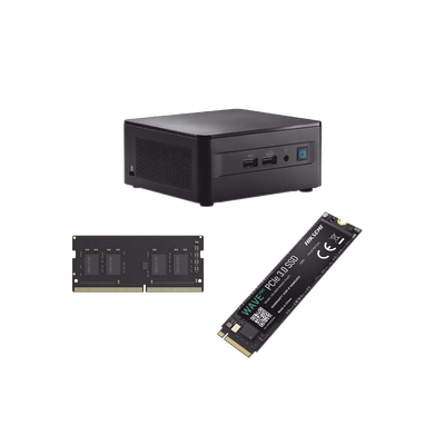 ASUS NUC KIT / ESTACION DE TRABAJO / CORE I5 12VA GENERACION / RAM 8GB / SSD 256