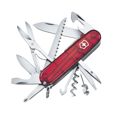 Navaja Victorinox de Bolsillo Mediana Huntsman Lite de 21 Funciones con Luz LED