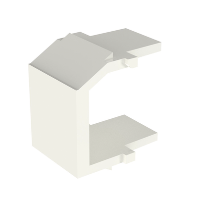 Módulo de Tapa Ciega (Inserto Ciego), Tipo Keystone, Color Blanco Mate, 1 Pieza