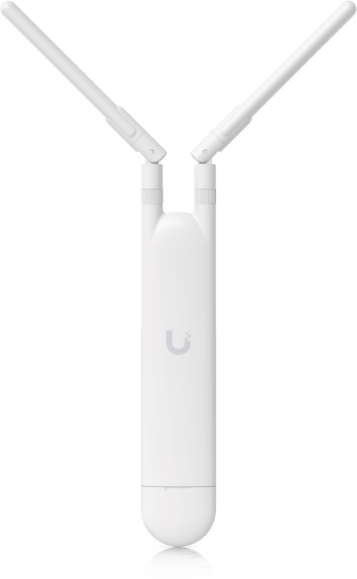 Access Point UniFi MESH para exterior 802.11ac doble banda 2.4/5 GHz, MIMO 2x2, antenas desmontables, hasta 1167 Mbps