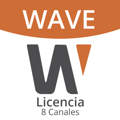 Licencia Wisenet Wave Para 8 Canales  de Grabador Hanwha 