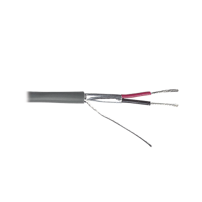 Cable 2 x 24 AWG / Blindado / Cubierta FR-PVC / Bobina de 500 metros 