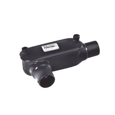 Caja Ovalada tipo LR con Recubrimiento Exterior de PVC de 1" (2 5.4 mm).