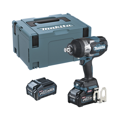 Llave de Impacto BL 40 V máx. XGT 3/4" 4 Velocidades eléctricas 0 A 1900-2200-2400- 0 a 2500 ipm. Incluye 2 baterías Li-ION, cargador rápido y maletín Makpac.