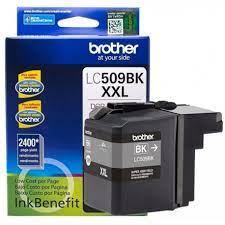 CARTUCHO BROTHER LC509BK NEGRO 2400 PAG APROX ALTO RENDIMIENTO LC509BK