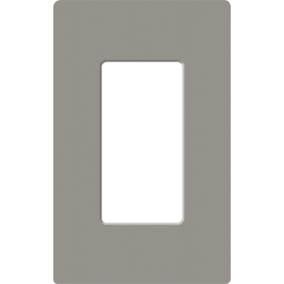 Tapa Color Cobblestone para interruptor o dimmer Lutron, 1 gang, limpio y moderno