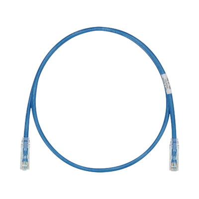 Cable de Parcheo TX6, UTP Cat6, 24 AWG, CM, Color Azul, 1.83 Metros (6 Pies)