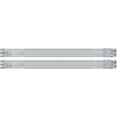 Kit de Rieles para Rack Synology RKS-01 | Compatible con Servidores de Montaje en Rack | Ancho de Pilar ≥450 mm | Ancho de Panel ≥480 mm | Profundidad de Montaje 553-834 mm | Orificios Cuadrados ≥9.5 mm | Orificios Redondos ≥7.1 mm.