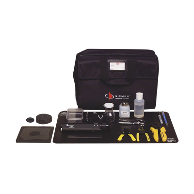 Kit de Herramientas Lightspeed para Terminación de Conectores de Fibra Óptica, ST/SC Monomodo o Multimodo