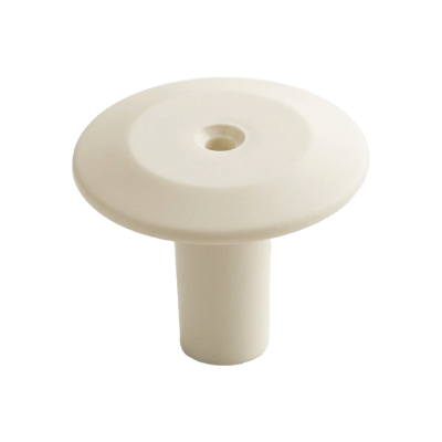 Pasacable / PVC Rígido / Protección UV / Diámetro 22 mm / Autoextinguible / Interior / Negro e Ivory