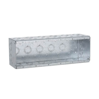 Caja Multigang de 6 Gangs/ Profundidad de 3-1/2 Pulgadas (8.89 cm)/ 34 Entradas de 1/2 - 3/4 Pulgadas (1.27 - 1.91 cm)