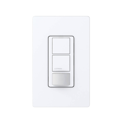 (XCT) Apagador doble con sensor de presencia, ideal para salas de entretenimiento, conferencia, etc.