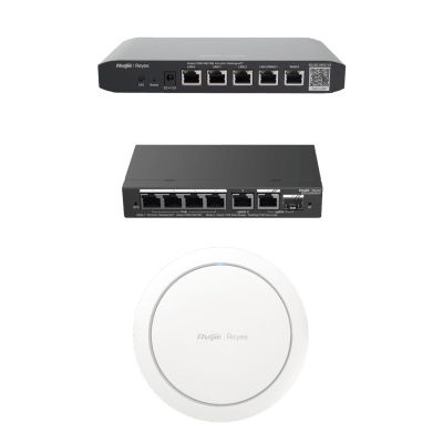 Equipos Ruijie DEMO Ideal para Probar Integraciones de Redes y WiFi 6 con CCTV