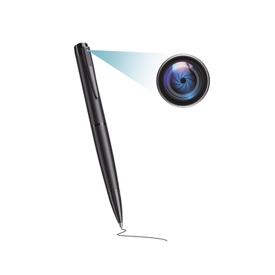 Cámara Oculta en Bolígrafo (Spyce Camera) /  Full HD / Grabación de Video y Audio / Captura de Fotos / Soporta Memoria micro SD de hasta 64G / Tiempo de Carga Aprox. 1 hora / Tiempo de Trabajo 120 min. / Incluye Cable de Carga / Cuerp