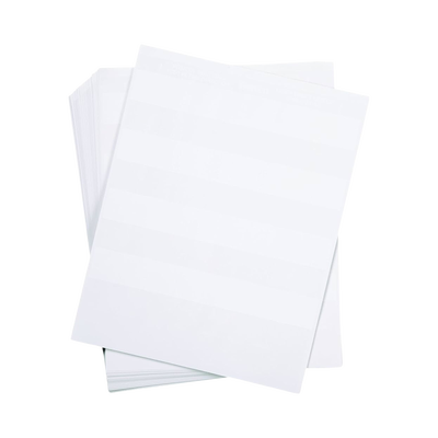 Hojas con 2500 Etiquetas Auto-Laminadas para Impresora Láser/Inyección de Tinta, para Cables de 2 a 4.1 mm de Diámetro (18 - 14 AWG)